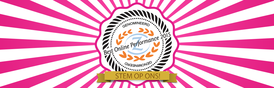 Pinkcube genomineerd voor “Best Online Performance 2015”