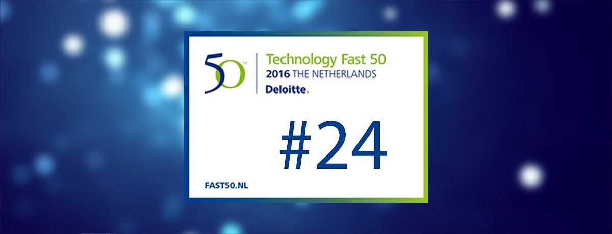 Plek 24 in Deloitte Technology Fast50