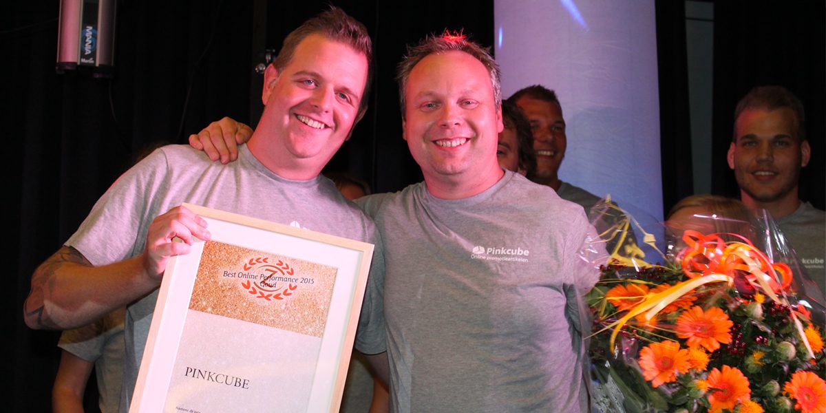 Pinkcube wint award voor “Best Online Performance”