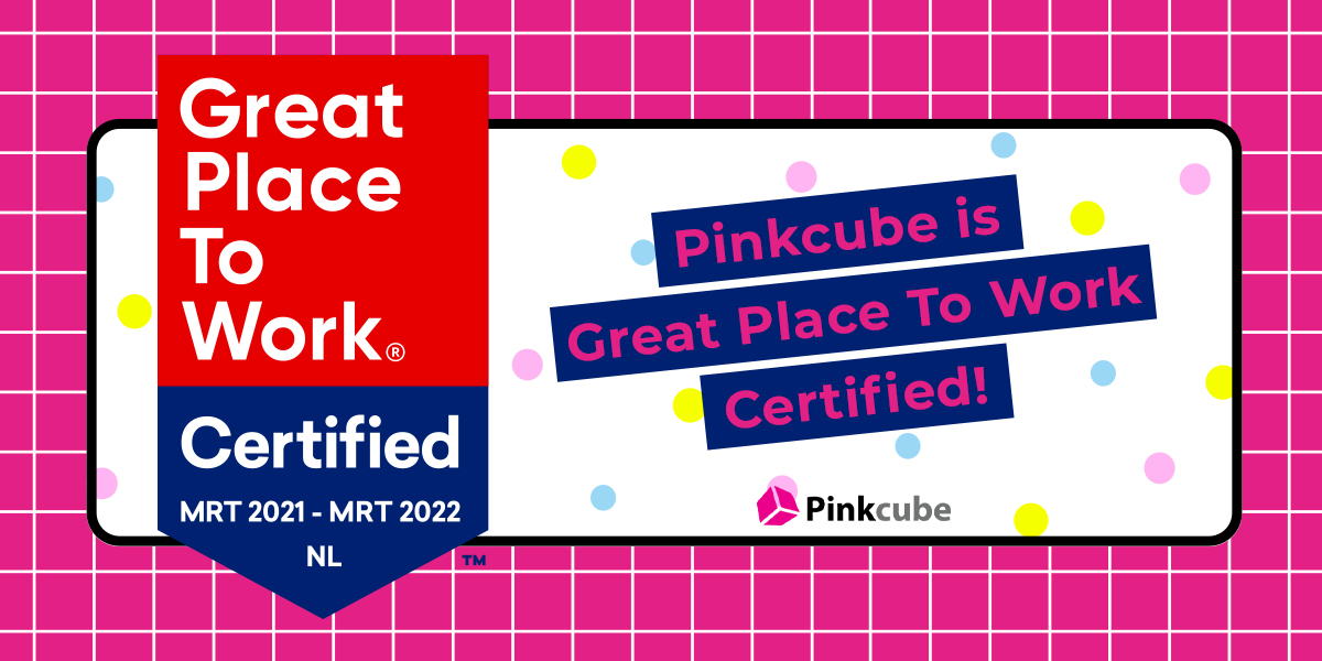 Pinkcube is Great Place To Work Certified!