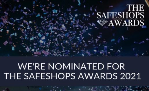 Pinkcube is genomineerd voor een Safeshops Award