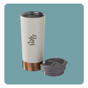 beker met logo