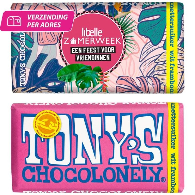 Tony's Chocolonely chocoladereep 180 gram