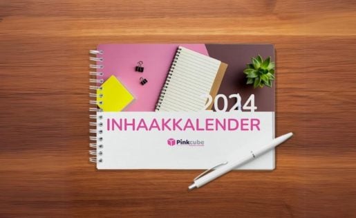 Met de Pinkcube inhaakkalender van 2024 mis je geen enkele marketingkans