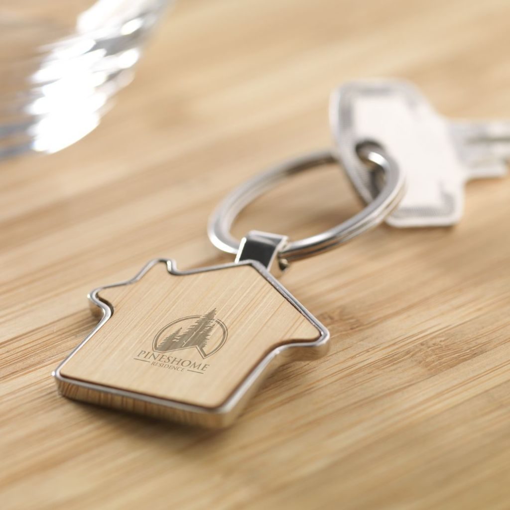 sleutelhanger met logo