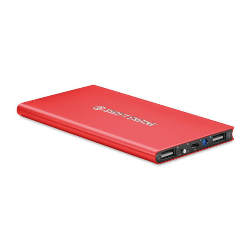 Aluminium PowerBank 8000 mAH