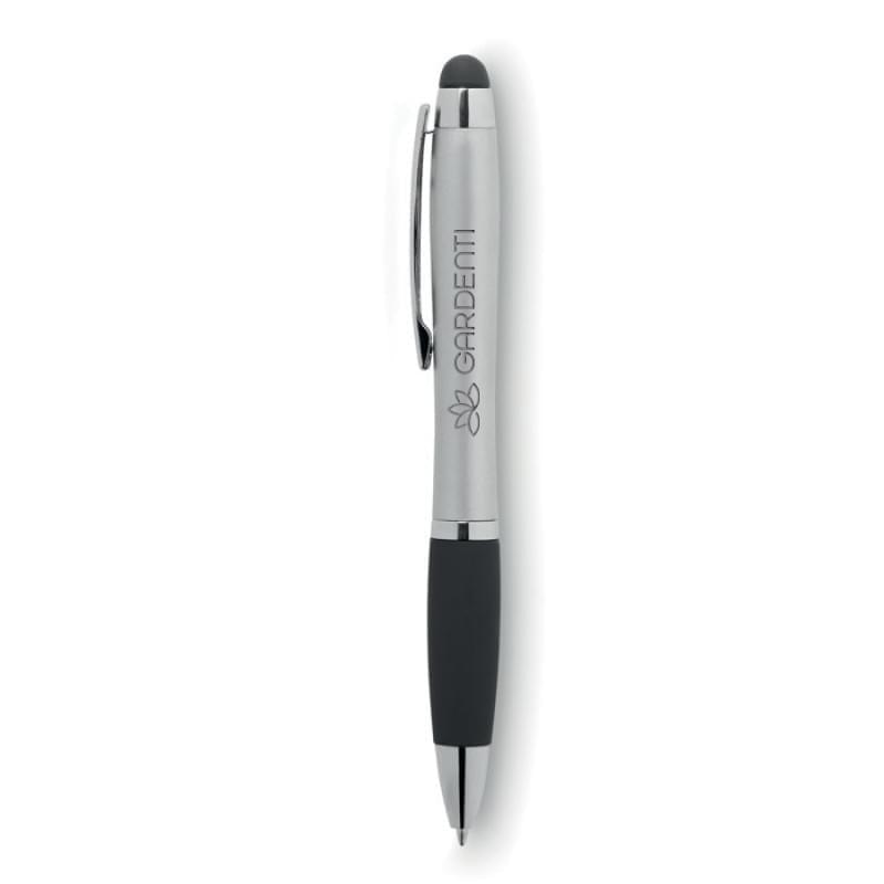 Stylus balpen met lichtgevend logo