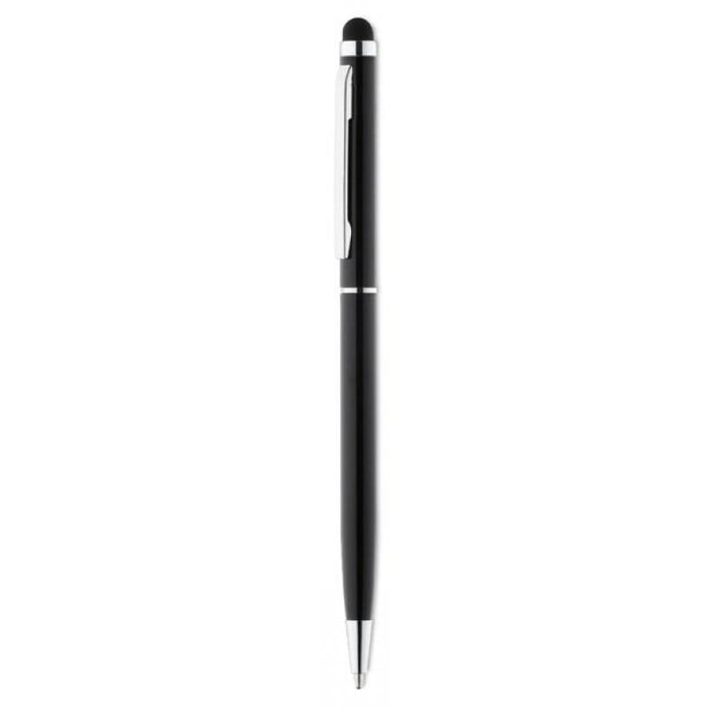 Stylus pen met glimmende chromen clip