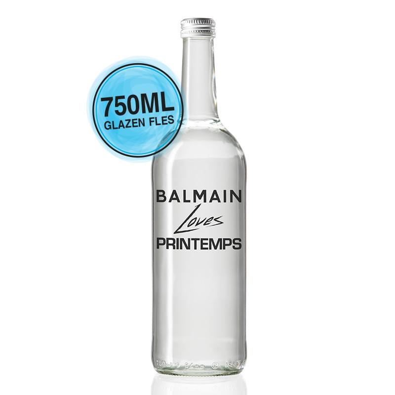 Glazen waterfles 750ml