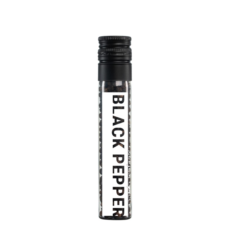Losse mini tube zwarte peper (rPET)