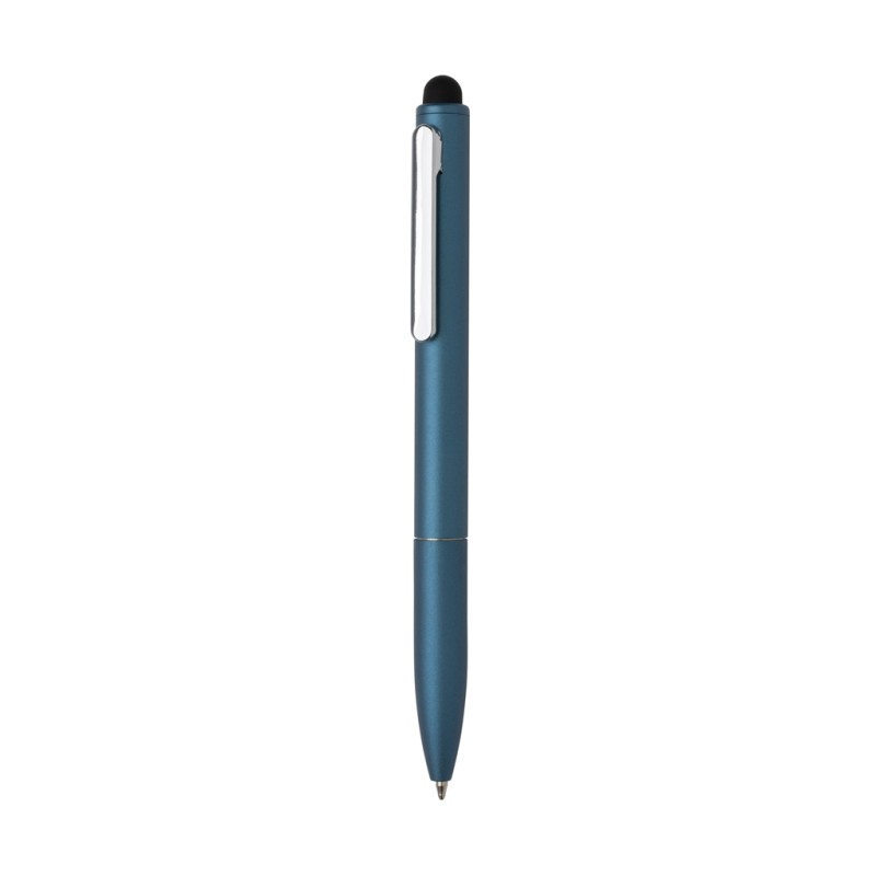 Kymi RCS-gecertificeerde gerecycled aluminium pen met stylus