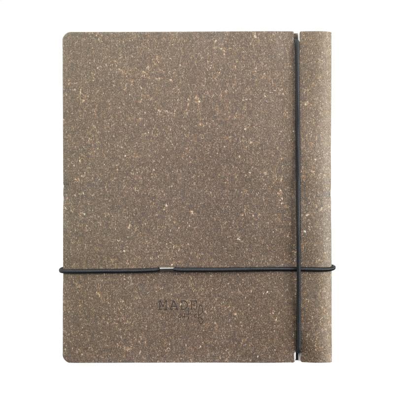 Recycled leather Notebook A5 notitieboek