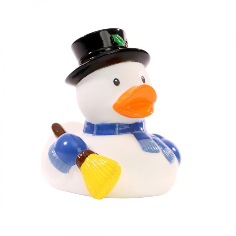 Squeaky Duck Snowman