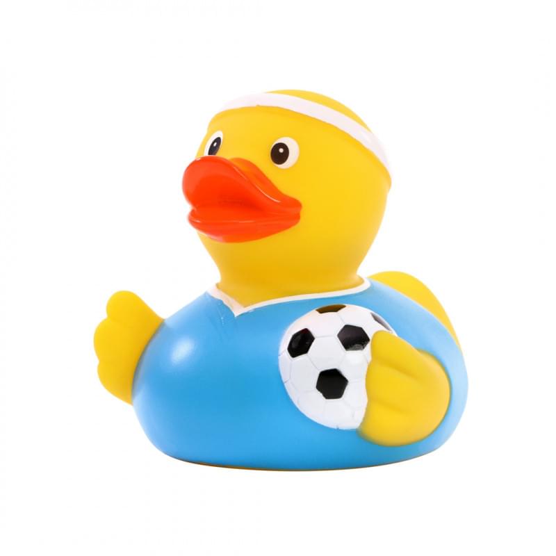 Squeaky Duck Soccer Player