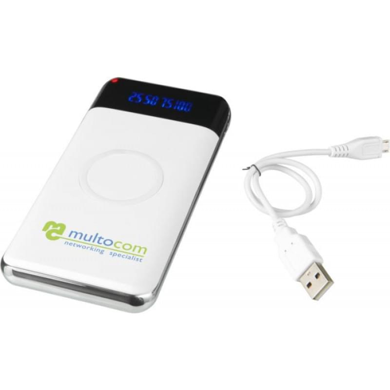 10000 MAH draadloze powerbank met LED