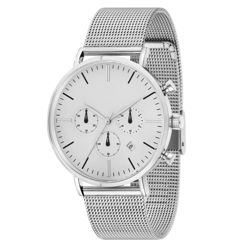 Horloge FS Milan Chrono Mesh Silver