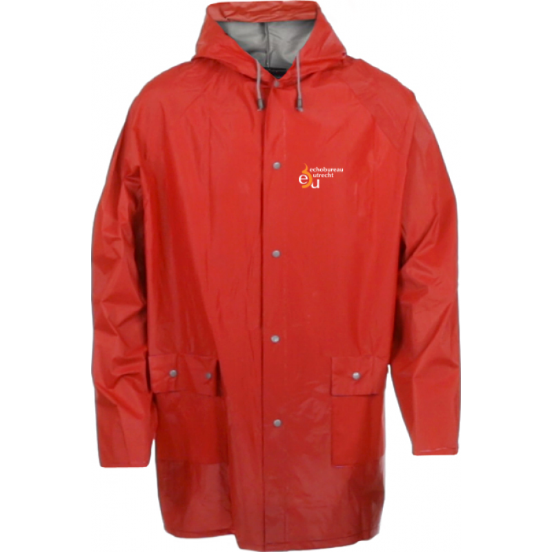 Regenjas bedrukken top met logo