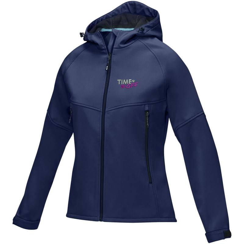 Coltan dames GRS-gerecycled softshell jack