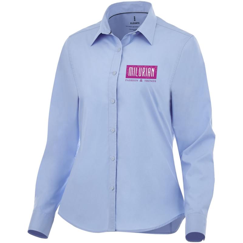 Dames overhemdblouse hotsell lange mouw