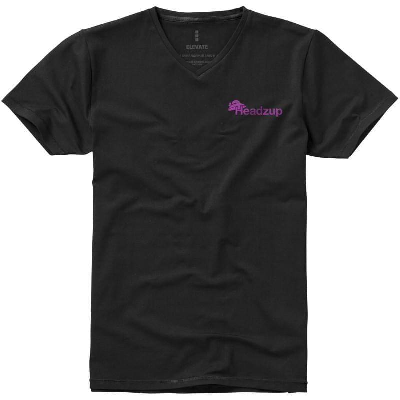 Premium heren t-shirt V-hals