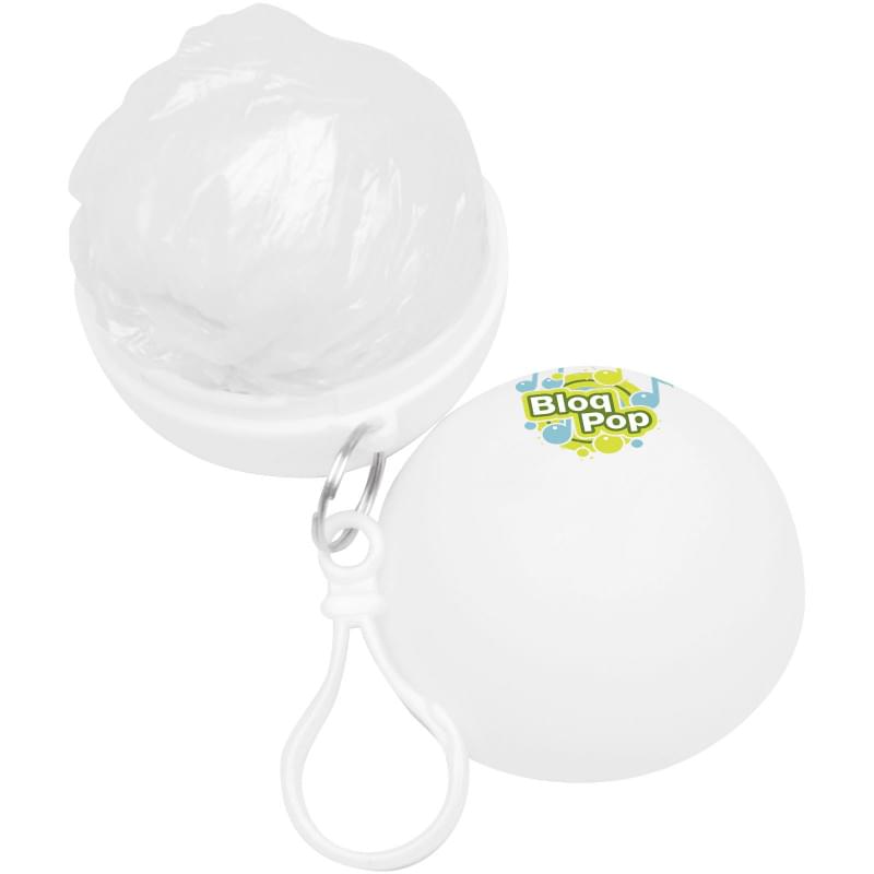 Regenponcho in plastic bal