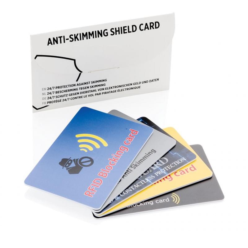 Anti-skimming beschermkaart