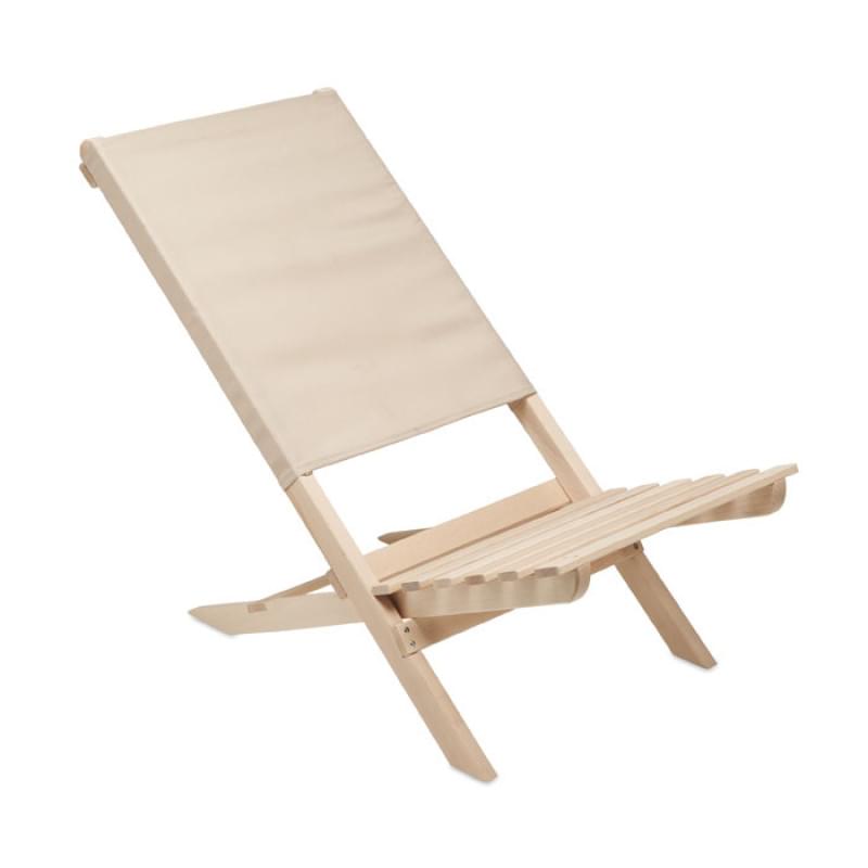 Marinero opvouwbare houten strandstoel