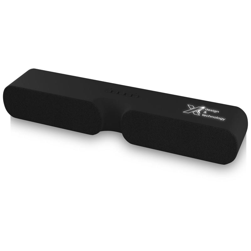 SCX.design S50 soundbar speaker 2x10W met oplichtende logo