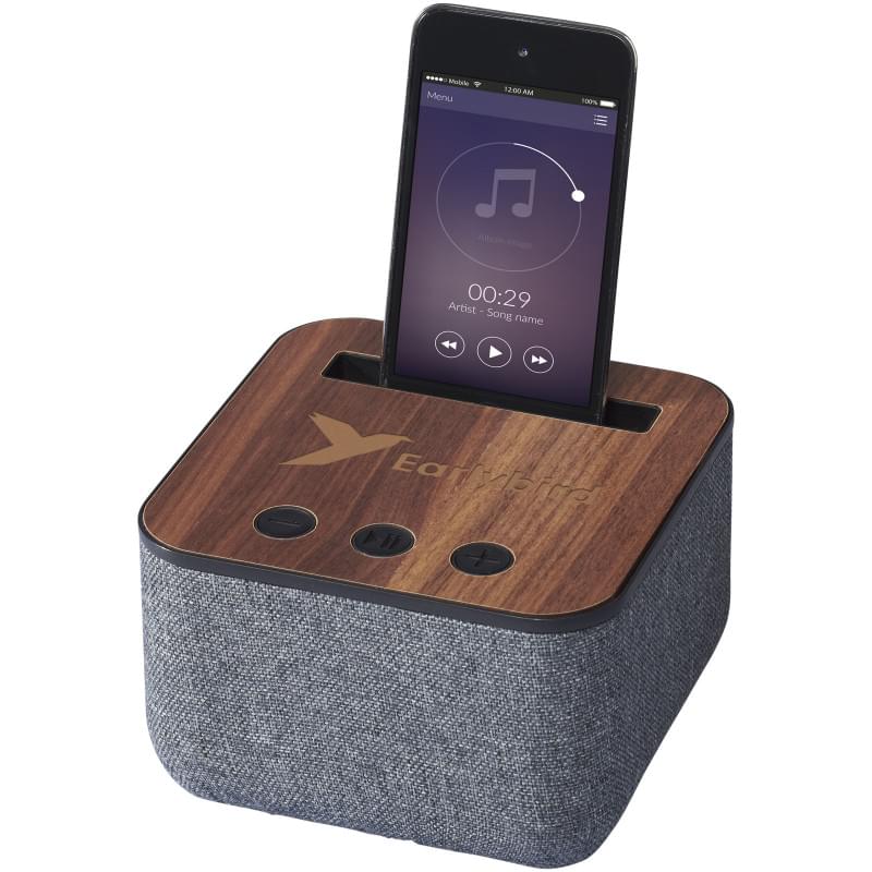 Shae stoffen en houten Bluetooth® luidspreker