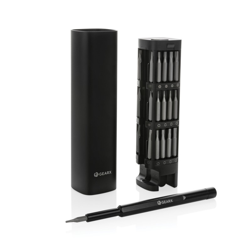 Gear X RCS gerecycled aluminium schroevendraaierset bedrukken