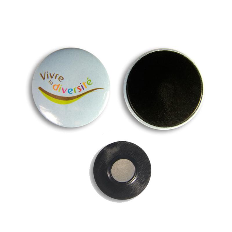 Button met kledingmagneet 31 mm