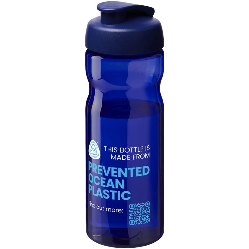 H2O Active® Eco Base drinkfles van 650 ml met klapdeksel