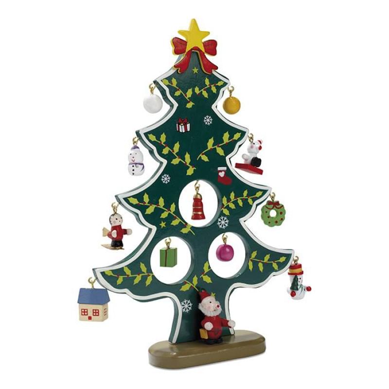 Houten Kerstboom Met Decoratie Bedrukken Voordelig Snel Bestellen