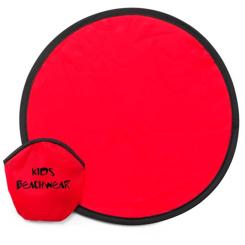 Opvouwbare frisbee in hoesje, Ø 25 cm