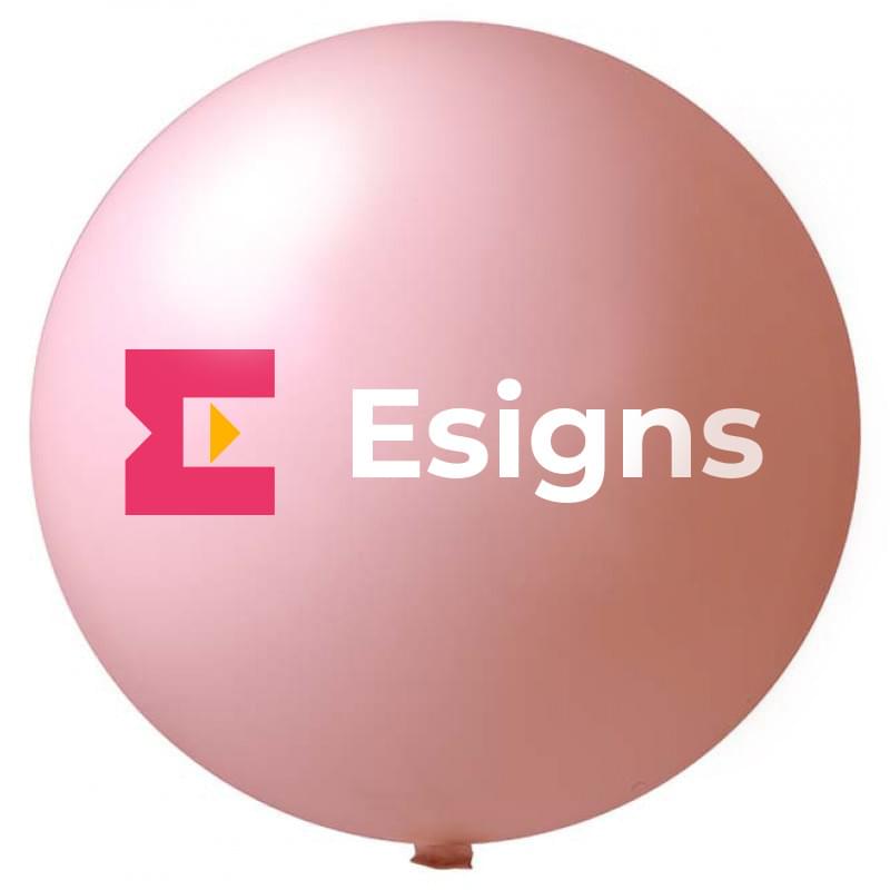 Reuzenballon met logo bedrukken 170 cm