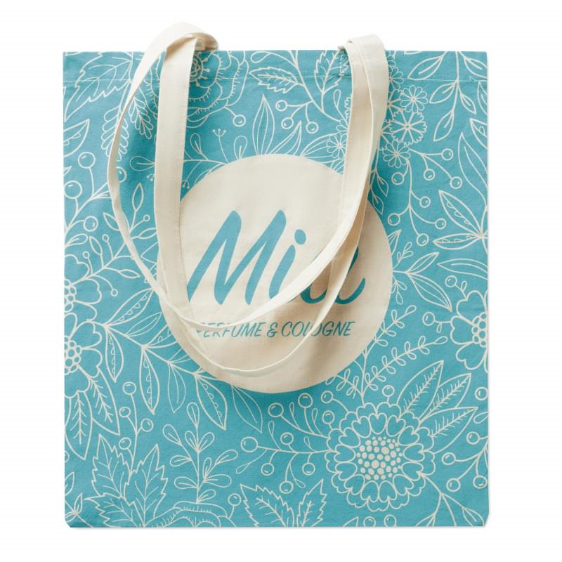 Geheel bedrukt katoenen tas (140gsm)