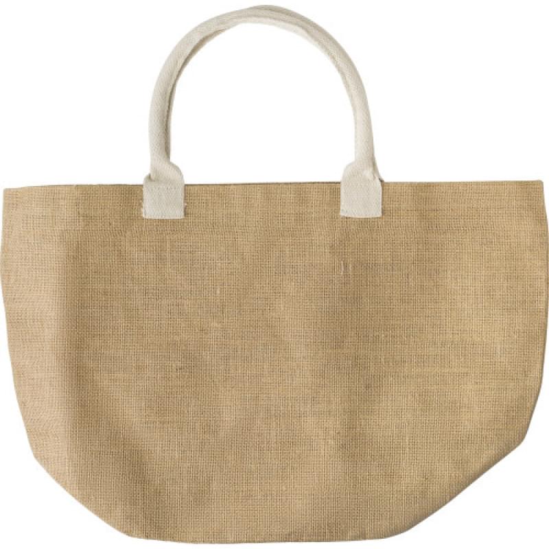 Jute boodschappentas plus sales
