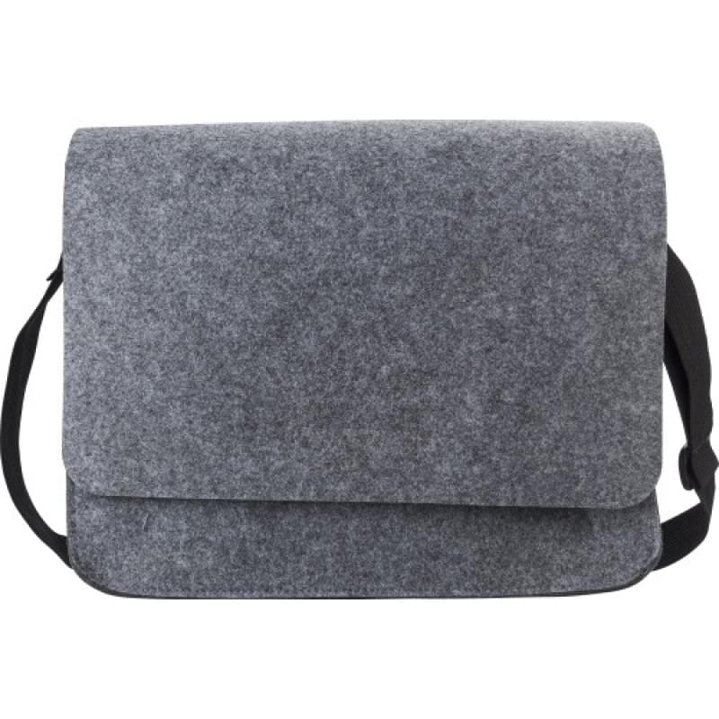 RPET vilten laptoptas Layla bedrukken Voordelig snel bestellen