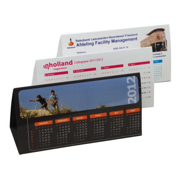 Driehoek Kalender bedrukken? - Voordelig & snel bestellen