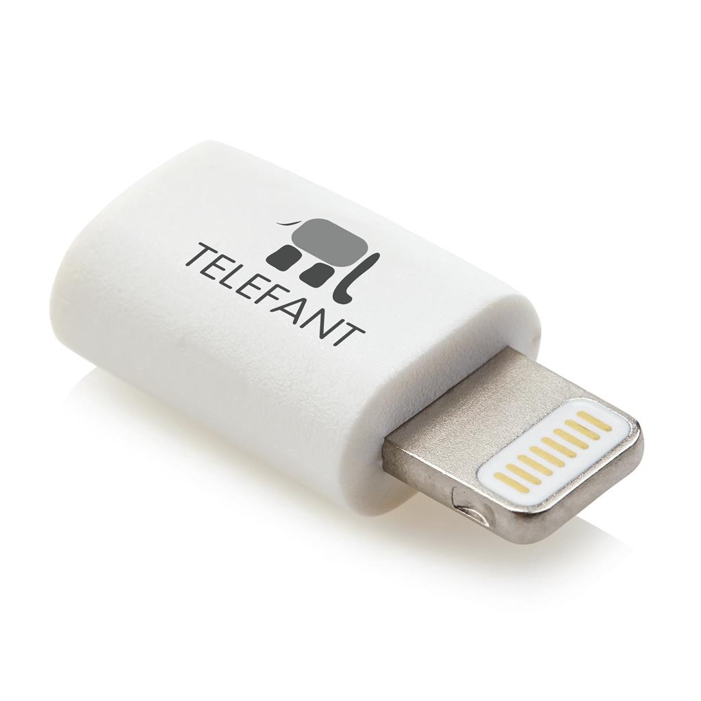 MFi Micro USB naar Apple lightning adapter bedrukken? Voordelig