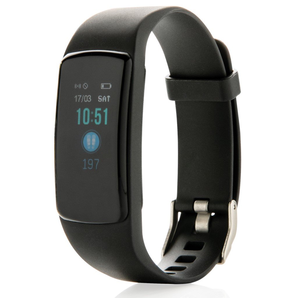 Bezighouden Gewaad serveerster Stay Fit activity tracker met hartslagmeter bedrukken? - Voordelig & snel  bestellen