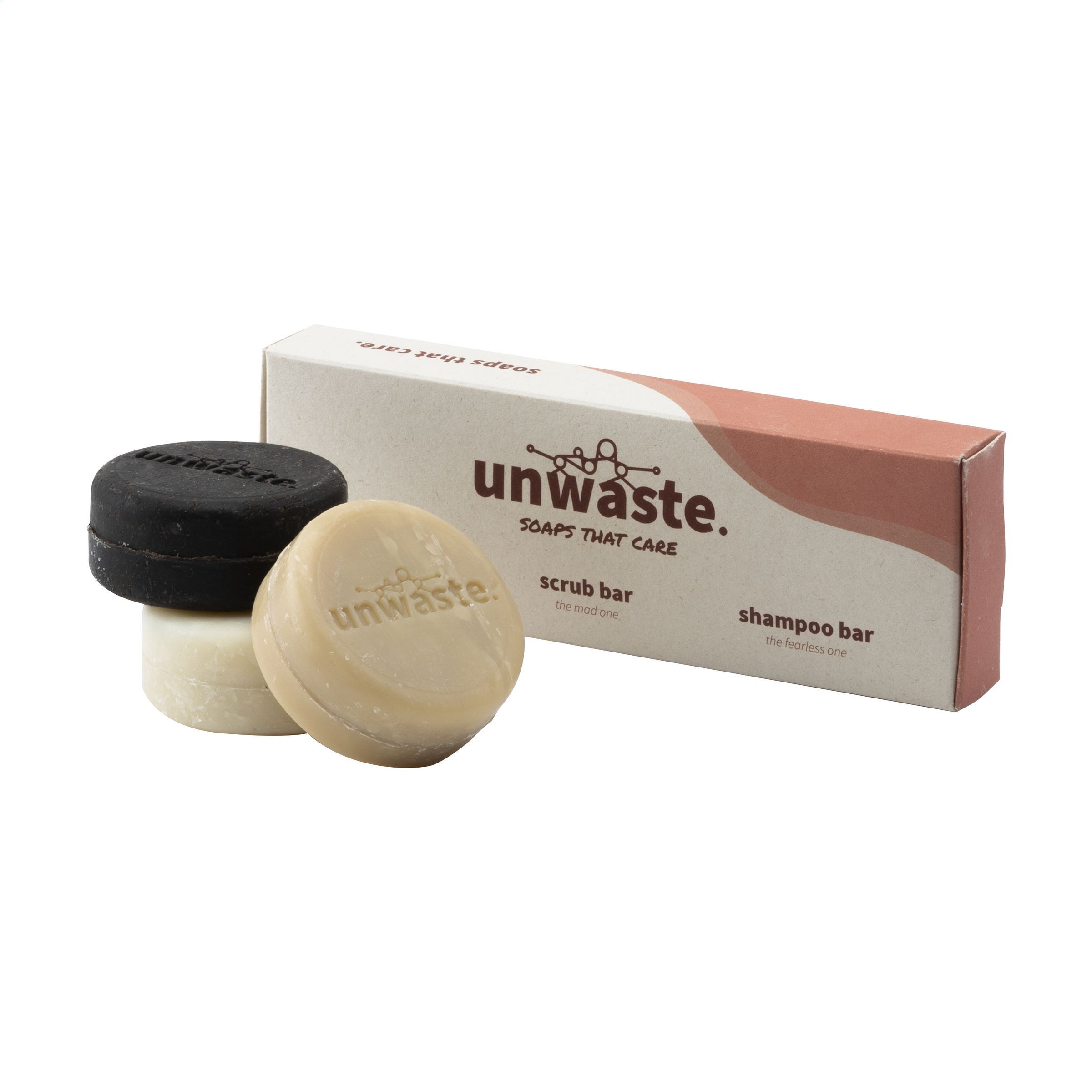 Unwaste Soap Set zeep en shampoo bedrukken? Voordelig & snel bestellen