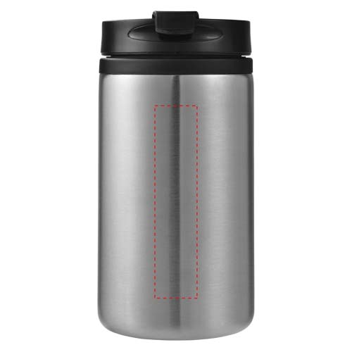 Mojave thermosbeker 300ml - RVS - dubbelwandig - met schroefdop en flip-top opening - Gravering Mojave thermosbeker 300ml - RVS - dubbelwandig - met schroefdop en flip-top opening - Gravering