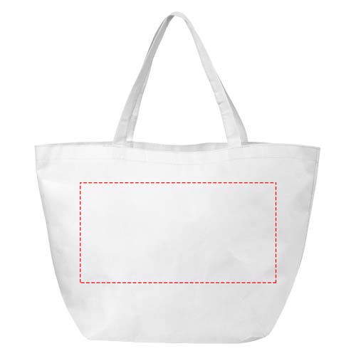 Maryville winkeltas 28 L - non-woven - lange handvatten - groot hoofdvak - 1 t/m 3 kleuren