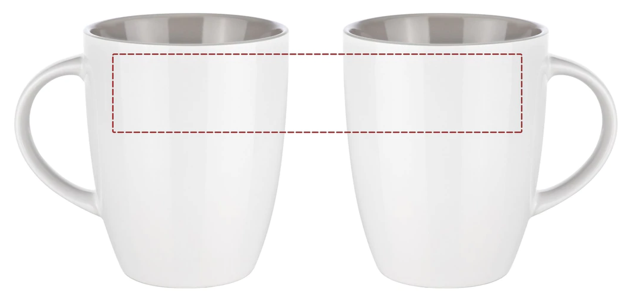 Senator Elektra Inside mok 250ml - keramiek - gekleurde binnenkant - Bedrukking