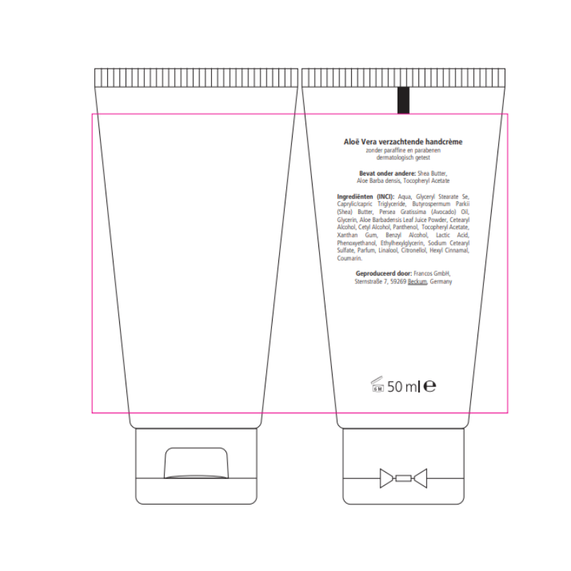 Handcrème 50 ml - Bedrukking Handcrème 50 ml - Bedrukking