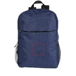 Hoss rugzak - 18L - polyester - 300D - laptopvak - meshvakje - Borduring