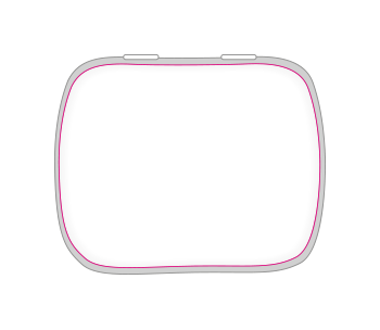 Pepermunt - 23 gram - pepermunt naar keuze - 23 kleuren - scharnierblik - Bedrukking