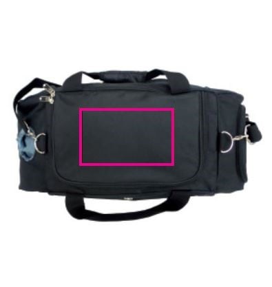 Swiss Peak sporttas - 40L - polyester - schoenenvak - quick-stash vak - Bedrukking bovenzijde Swiss Peak sporttas - 40L - polyester - schoenenvak - quick-stash vak - Bedrukking bovenzijde