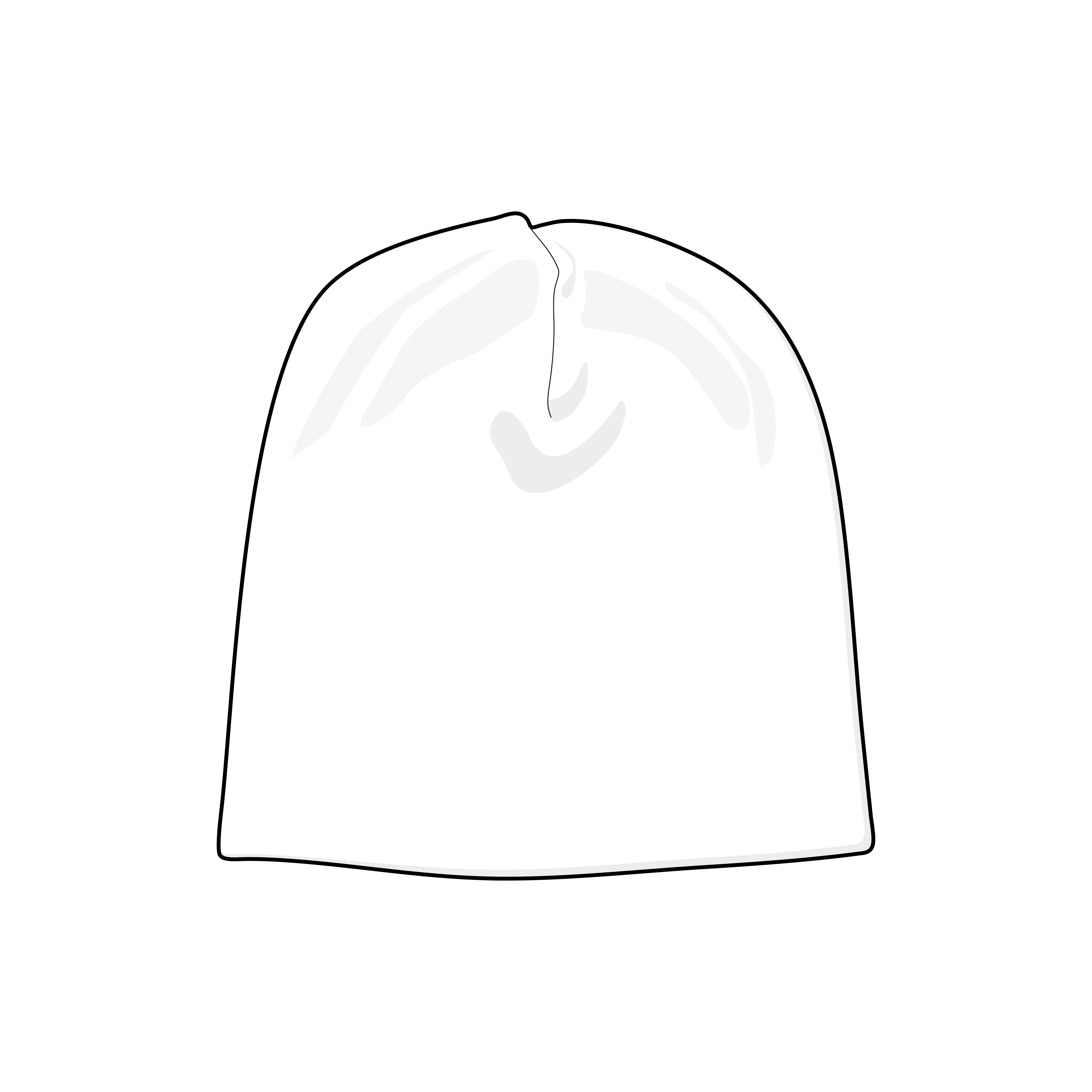 Babymutsje - biologisch kunststof - 220 g/m² - Oeko-Tex - Bedrukking